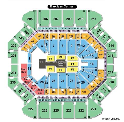 barclays center concert seating chart|barclays center seating chart wwe live.